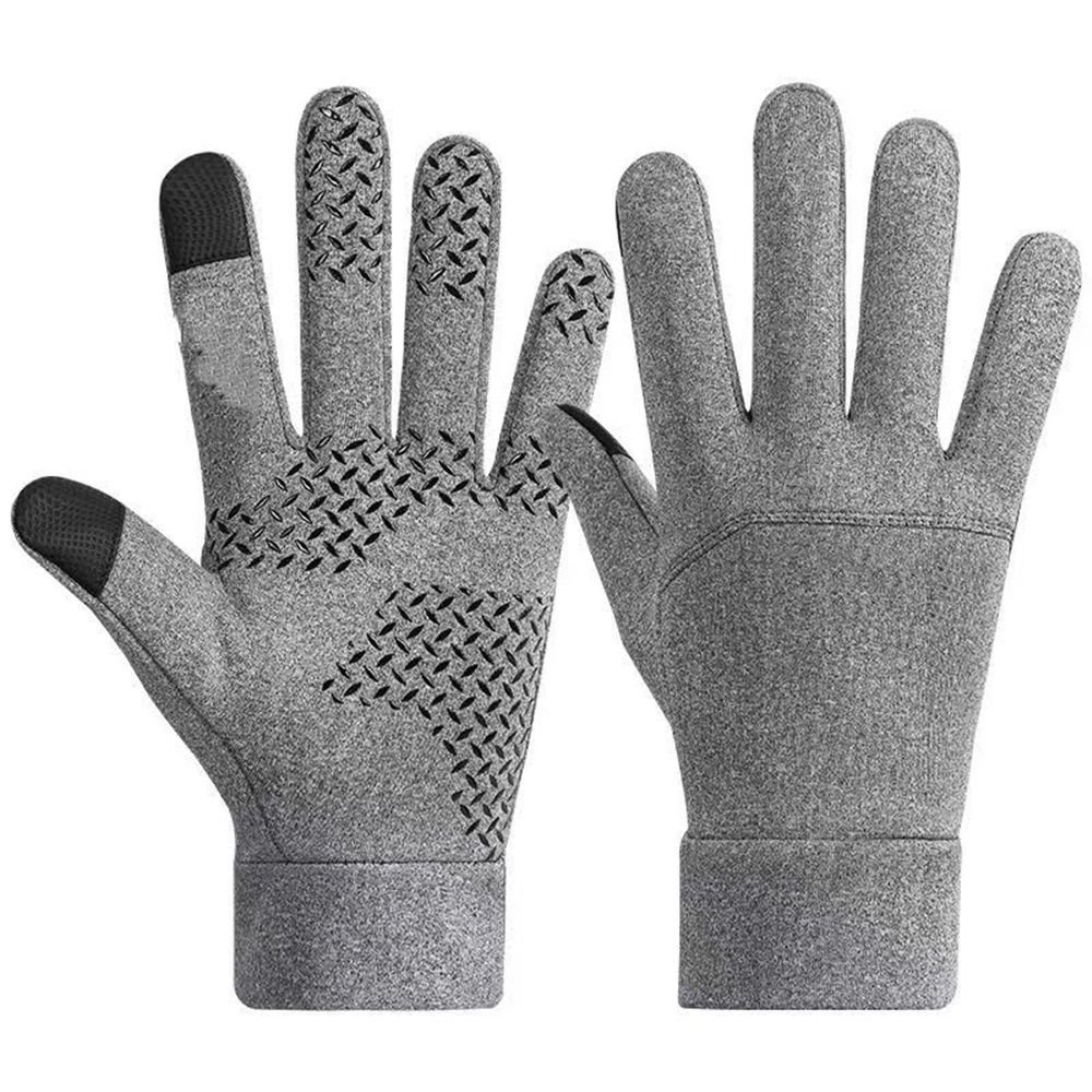 2 pack Winter Gloves for Men Women Touch Screen Gloves Cold Weather Warm Driving Running Gloves(gray,XL) 1 2 pack Winter Gloves for Men Women Touch Screen Gloves Cold Weather Warm Driving Running Gloves(gray,XL)