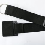 2 pack Endpin Anchor Non-slip Stopper Rest Holder Stand Antiskid Device Adjustable Strap with Thick Pad（black）