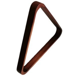Solid Wood Billiard Triangle 9-Ball Diamond Pool Ball Racks for 2-1/4″ Pool Balls, Pool Table Accessories