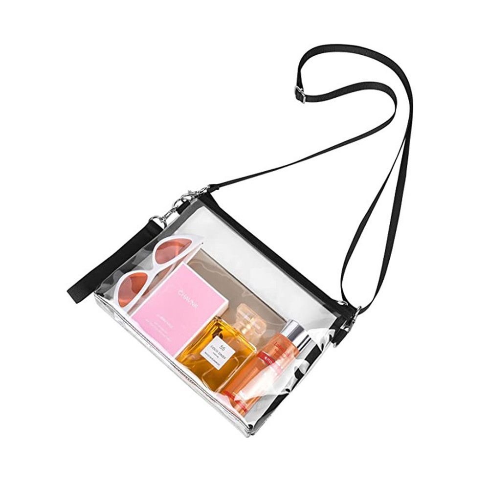 2 pack Clear Purse Bag Stadium Approved Clear Tote Bag for Work Concert Sports, for Stadium Events and Concert 3 2 pack Clear Purse Bag Stadium Approved Clear Tote Bag for Work Concert Sports, for Stadium Events and Concert - image 3
