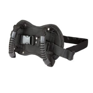 Motorcycle Backseat Handle, Adjustable Reinforce Buckle Bandage, Waist Belt Black Backseat Handle, Passenger Seat Grip Strap Motorcycle Accessory, for Children Motorcycle Passenger