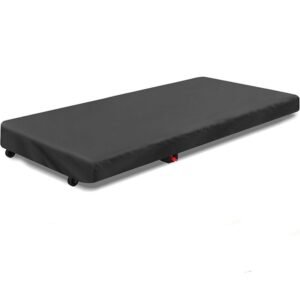 Treadmill Cover, Waterproof and Dustproof Walking Pad Cover Fit for Portable Folding Treadmills Home & Office UV Protection Walking Pad Treadmill Covers (Black 125*54*15CM)