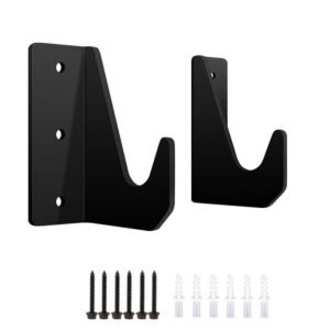 Floor Jack Stand Rack Wall Mount , Car Hydraulic Trolley Jack Stands Holder Wall Storage Rack Mount Brackets Jack Stands Tower Trailer Accessories Tool, (2 Pack)