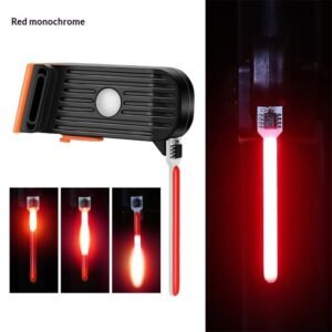 2 pack Bike Tail Light LED Rechargeable Rear Bicycle Light for Night Riding Cycling Bright Back Mountain Bike Accessories Waterproof Safety Warning Light for Adult Kids