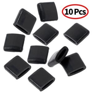 10 PCS Air Fryer Rubber Bumpers, Premium Air Fryer Silicone Rubber Feet Sides Parts Stops Stoppers Tabs Tips Legs Attachments for Air Fryer