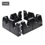 2 sets Car Trunk Organizer Blocks for Back of SUV, Multipurpose Plastic Car Storage Trunk Divider for Truck SUV Van Cargo