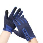 Winter Gloves Touch Screen Warm Gloves Cold Weather Windproof Cycling Driving Riding Bike Telefingers Thermal Gloves Non-Slip Full Finger Mittens（M）