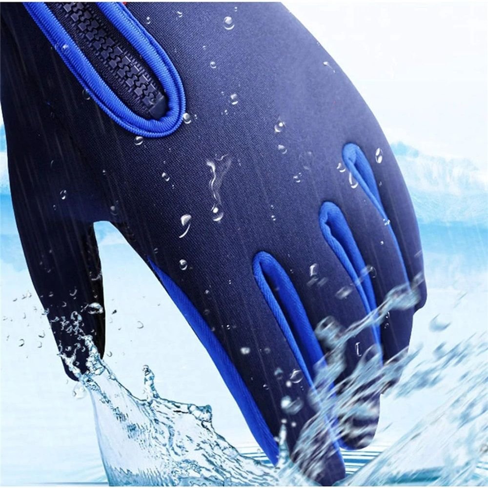 Winter Gloves Touch Screen Warm Gloves Cold Weather Windproof Cycling Driving Riding Bike Telefingers Thermal Gloves Non-Slip Full Finger Mittens(M) 3 Winter Gloves Touch Screen Warm Gloves Cold Weather Windproof Cycling Driving Riding Bike Telefingers Thermal Gloves Non-Slip Full Finger Mittens(M) - image 3