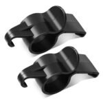 4 Pcs Car Umbrella Holder,Trunk Hooks Hanger Holder Clip,Universal Headrest Organizer Clip Portable Umbrella Trunk Back Purse Stand Bags, Multifunctional Car Back Seat Hanging Hooks