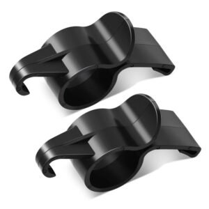 4 Pcs Car Umbrella Holder,Trunk Hooks Hanger Holder Clip,Universal Headrest Organizer Clip Portable Umbrella Trunk Back Purse Stand Bags, Multifunctional Car Back Seat Hanging Hooks
