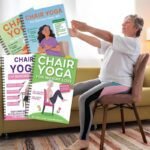 Chair Yoga for Seniors Over 60 – 30-Day Weight Loss & Toning Guide, 15-Min Daily Routine, Illustrated Poses & Progress Tracker, 4-Pack Spiral-Bound Home Fitness Book Set for Gentle Fat Burning & Muscle Strength