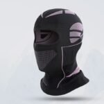 Ski Balaclava Black and Pink