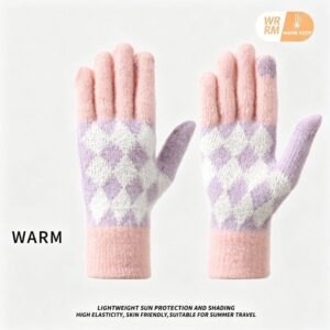 2Pcs Touchscreen Knitted Gloves 01