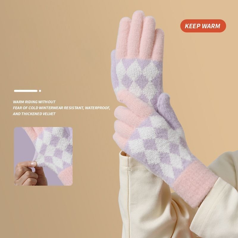 2Pcs Touchscreen Knitted Gloves 01 4 2Pcs Touchscreen Knitted Gloves 01 - image 4