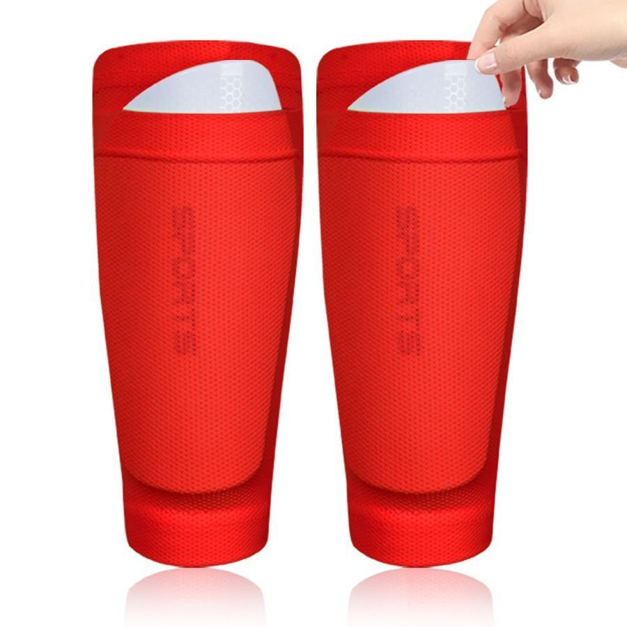2 Pairs Soccer Shin Guard Sock Black Size L 6 2 Pairs Soccer Shin Guard Sock Black Size L - Image 6