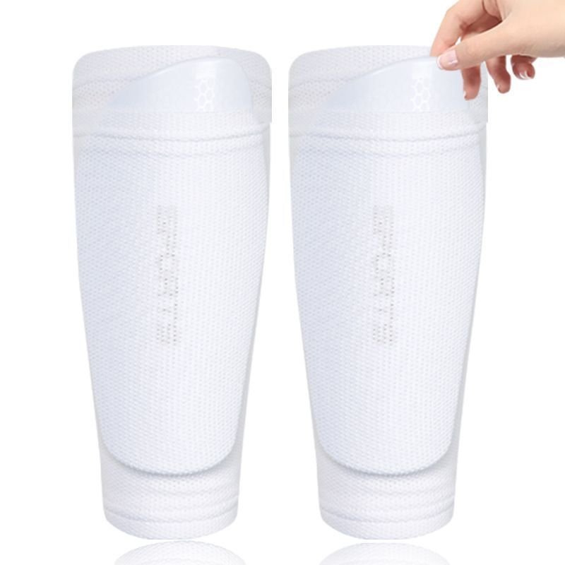 2 Pairs Soccer Shin Guard Sock Red Size S 5 2 Pairs Soccer Shin Guard Sock Red Size S - Image 5