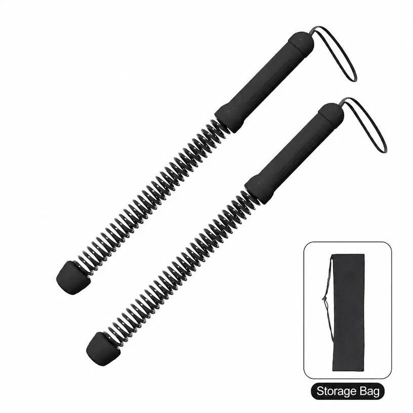 Wireless Swing Battle Rope, 3.53 Lbs A Pair, 18.11in Black, Spring Training Rope For Muscle Exercise, Indoor Fitness Workout, With Storage Bag, Thoughtful Training Gift 1 Wireless Swing Battle Rope, 3.53 Lbs A Pair, 18.11in Black, Spring Training Rope For Muscle Exercise, Indoor Fitness Workout, With Storage Bag, Thoughtful Training Gift