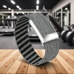 Nylon Sport Watch Strap – Dark Grey