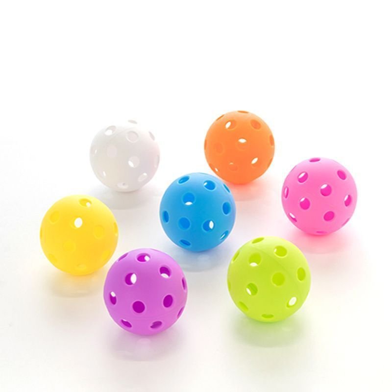15Pcs 72mm Red Pickleballs 26-Holes 2 15Pcs 72mm Red Pickleballs 26-Holes - image 2