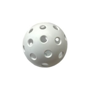 15Pcs 74mm White Pickleballs 40-Holes