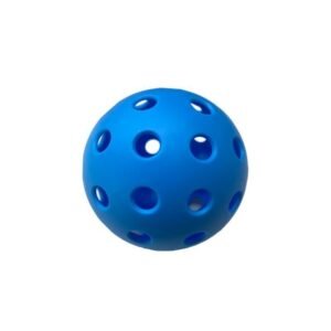 15Pcs 74mm Blue Pickleballs 40-Holes