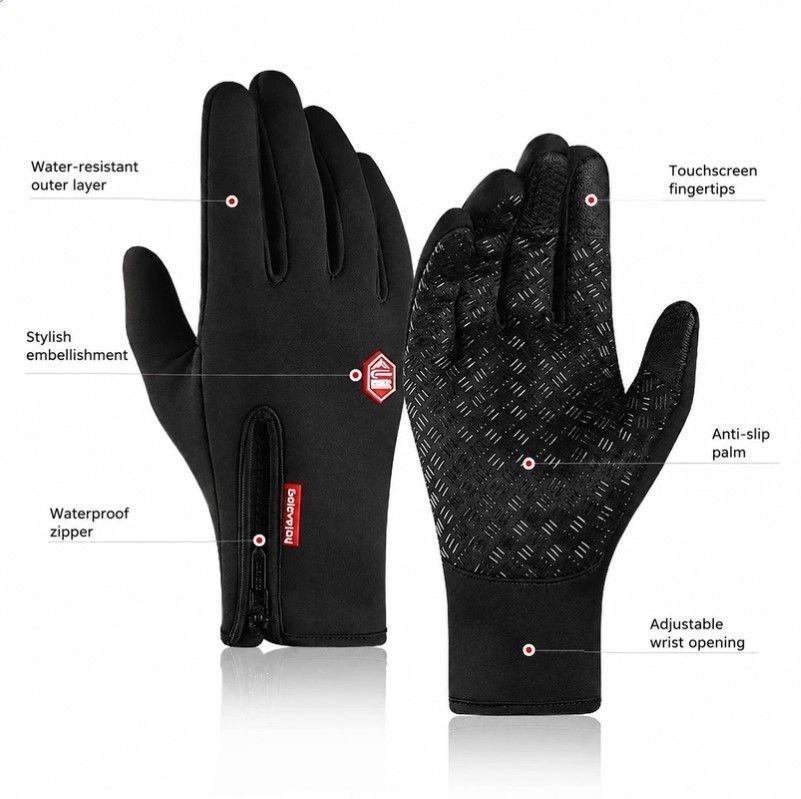 Thermal Cycling Gloves - Pink XL 2 Thermal Cycling Gloves – Pink XL - image 2