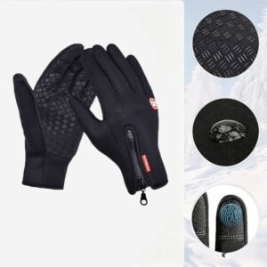 Upgraded Thermal Cycling Gloves – Black L