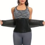 3.0mm Thickened Breathable Waist Trimmer | Sweat More for Intense Shaping, Waist Training & Back Support(black XXL code)