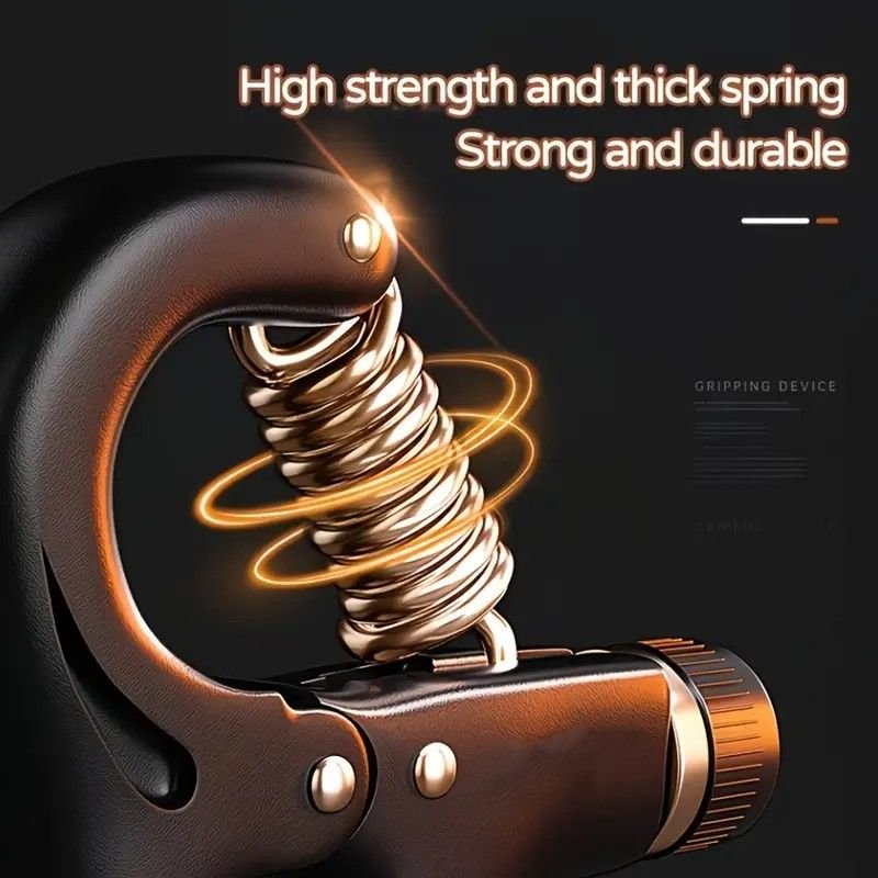 Adjustable Heavy-Duty Grip Strengthener with Counter, 10-100kg – Powerful Forearm and Wrist Builder for Complete Muscle Training & Strength Conditioning(BLACK) 4 Adjustable Heavy-Duty Grip Strengthener with Counter, 10-100kg – Powerful Forearm and Wrist Builder for Complete Muscle Training & Strength Conditioning(BLACK) - image 4
