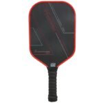 1PCS T700 PRO Carbon Fiber Pickleball Paddle: 8.0oz Lightweight Wide Body Control Paddle for Beginners & Seniors(RED)