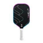 T700 Carbon Fiber Pickleball Paddle 16mm Core Lightweight Single Paddle with Polymer Honeycomb Core（bluish violet）