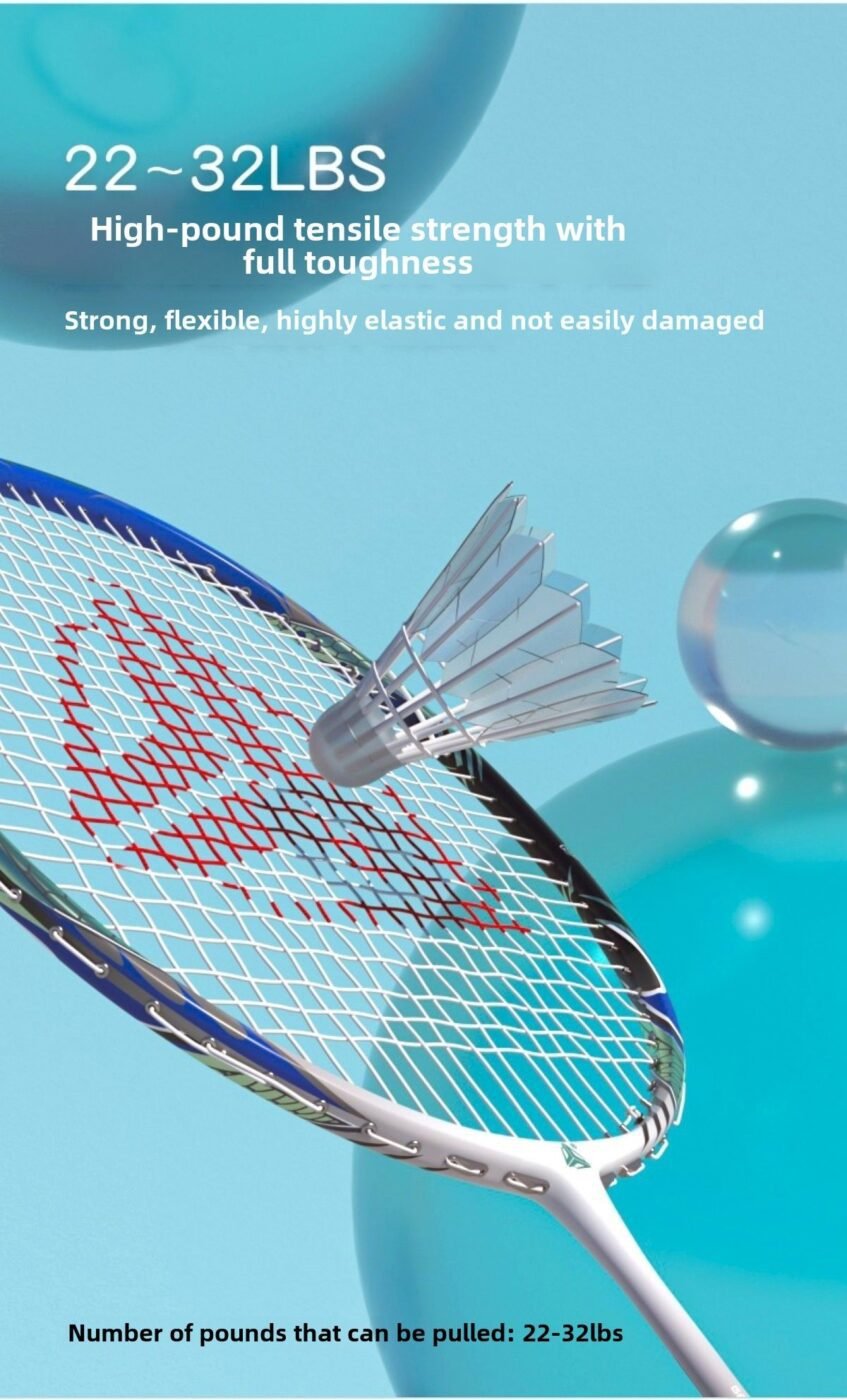 ESPER Explorer V2 Susanoo 7U Ultra-Light Badminton Racket 30T/40T High-Elastic Carbon Fiber with Grip and Gift Box Suitable for Beginners and Advanced Players.(PINK) 5 ESPER Explorer V2 Susanoo 7U Ultra-Light Badminton Racket 30T/40T High-Elastic Carbon Fiber with Grip and Gift Box Suitable for Beginners and Advanced Players.(PINK) - image 5
