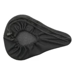 Gel Bike Seat Cover, Soft Wider Silicone Bicycle Saddle Cushion Pad for Long Distance Riding