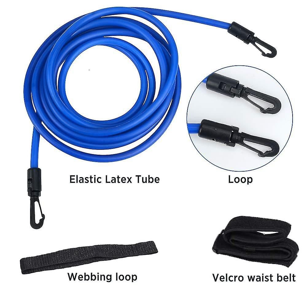 Adjustable swimming belt for pool, swimming resistance belt, swimming belt for pool hanging training, bungee swimming resistance 4 Adjustable swimming belt for pool, swimming resistance belt, swimming belt for pool hanging training, bungee swimming resistance - image 4