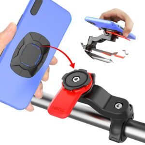Quad-lock Out Front Bicycle Twist Mountain Cradle Telephone
