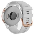 18mm 20mm Wristband Compatible with Garmin Venu Sq 2 Plus Vivoactive 4S Smartwatch Wristband Venu 3S 2S Vivoactive 3 5 Replacement Wristband Gray Gray 18mm Vivoactive 4S