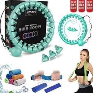 MKK Smart Weighted Hula Hoop – Adjustable Fitness Hula Hoop