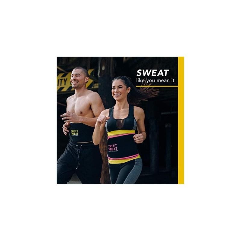 Sweat Belt Burn Belt Fitness Cardio Black XL 2 Sweat Belt Burn Belt Fitness Cardio Black XL - image 2