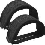 Pair Universal Bicycle Pedal Straps, Adjustable Non-Slip Double Adhesive Pedal Toe Clips Nylon Pedal Straps, Bicycle Pedal Accessories