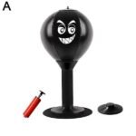 /NN/Boxing ball for desk – Stress ball with suction cup{F2} Black