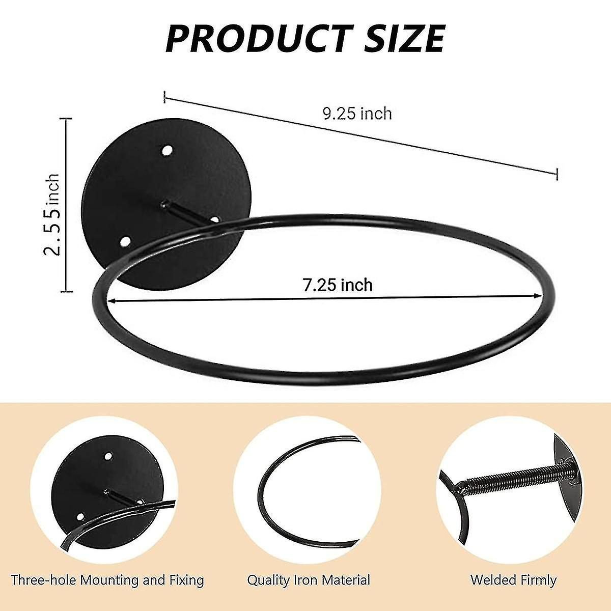 3pcs Wall Mounted Ball Rack Iron Basketball Storage Display Holder Football Rugby Hanging Rack Space Saving - Perfect Black 3pc 5 3pcs Wall Mounted Ball Rack Iron Basketball Storage Display Holder Football Rugby Hanging Rack Space Saving – Perfect Black 3pc - image 5