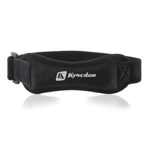 2-pack Black Knee Pads, Adjustable Knee Strap for Running, Compatible with Nike