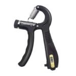 5-60kg Adjustable Hand Grip Strength Trainer, Black