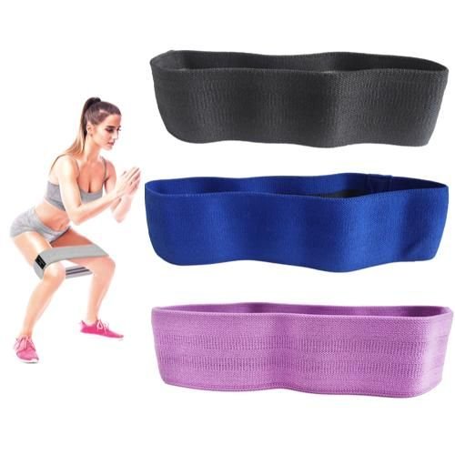 3-pack Resistance Band Set for Exercise & Rehab, MultiColor 1 3-pack Resistance Band Set for Exercise & Rehab, MultiColor
