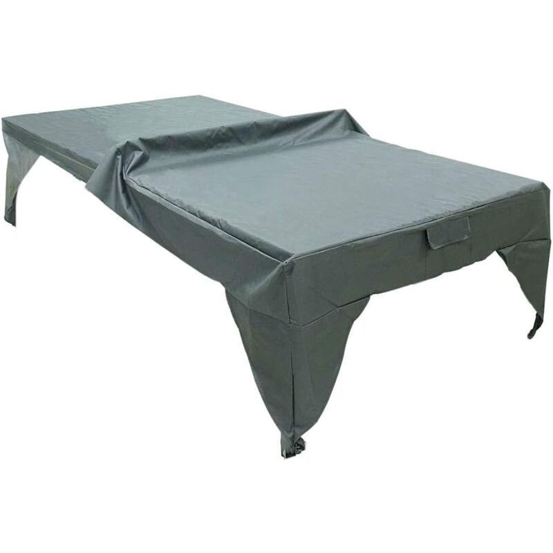 Table Tennis Table Cloth, Polyester Taffeta, Waterproof Ping Pong Table Cloth, Indoor Outdoor Sports Equipment Protection, Garden, Playground, School 1 Table Tennis Table Cloth, Polyester Taffeta, Waterproof Ping Pong Table Cloth, Indoor Outdoor Sports Equipment Protection, Garden, Playground, School