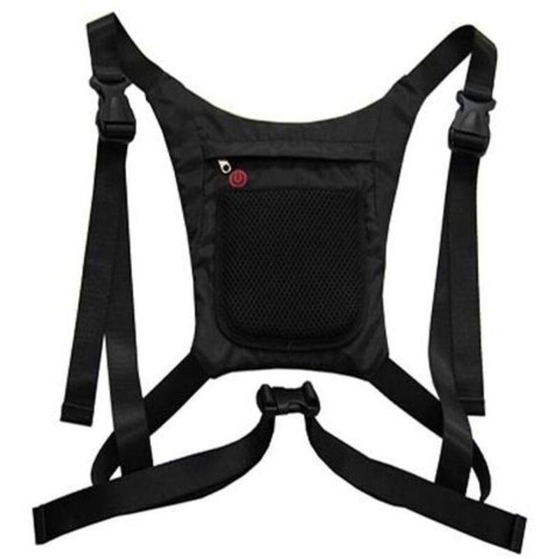 Cycling Vest USB Rechargeable Reflective Backpack with LED Turn Signal Light Remote Control Outdoor Sport Safety Gear Bag for Cycling Running Walking 4 Cycling Vest USB Rechargeable Reflective Backpack with LED Turn Signal Light Remote Control Outdoor Sport Safety Gear Bag for Cycling Running Walking - image 4