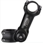 31.8 Adjustable Stem 0-60 Degree Adjustable Handlebar Stem for Most Mountain Bikes and Road Bikes, 110 mm