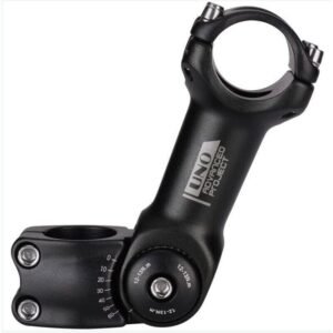 31.8 Adjustable Stem 0-60 Degree Adjustable Handlebar Stem for Most Mountain Bikes and Road Bikes, 110 mm