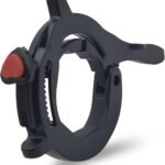 Motorcycle Cruise Control Assist, Handlebar Booster Clamp with Quick Release Throttle Button, Anti-skid Rustproof Throttle Lock, Universal Saver Conversion Accessory for Long Distance (Black)