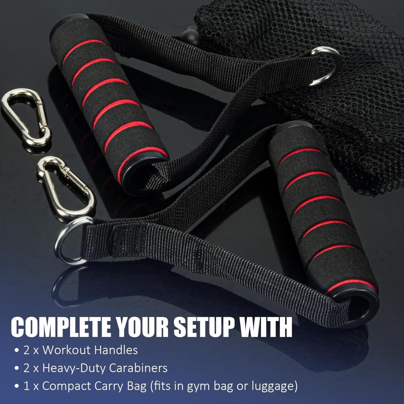 2 Pack Upgraded Exercise Handles, Gym Handle Equipment for Cable Machine Attachments, Strength Training Workout, Pilates, Home Gym, Resistance Bands, Heavy Duty Workout Accessories 4 2 Pack Upgraded Exercise Handles, Gym Handle Equipment for Cable Machine Attachments, Strength Training Workout, Pilates, Home Gym, Resistance Bands, Heavy Duty Workout Accessories - image 4